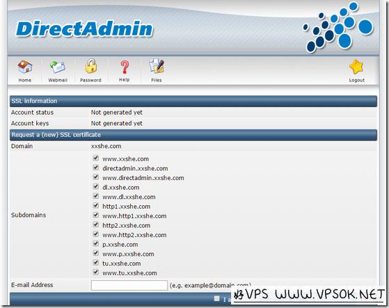 Directadmin letsencrypt plugin