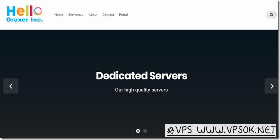 Graxer：$2.5/月OpenVZ-256MB/25GB/1TB 芝加哥&洛杉矶