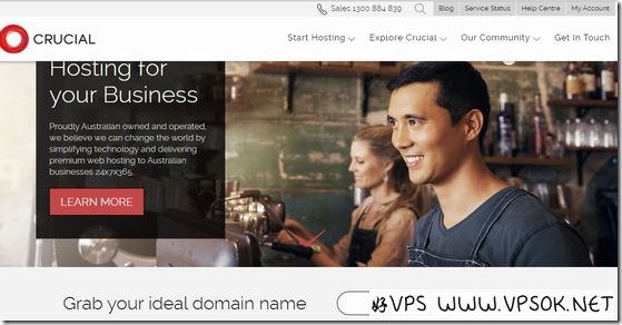 Crucial：$7.1/月KVM-1GB/15G SSD/500GB 澳大利亚
