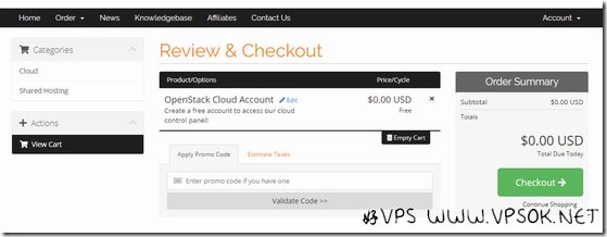 RamNode新版OpenStack订购流程