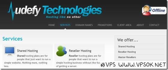 Audefy：$5.95/月-XEN512MB/1GB/15GB/300GB 西雅图