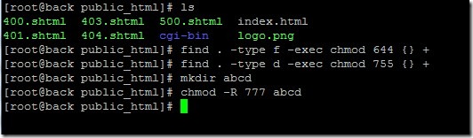 chmod chmod