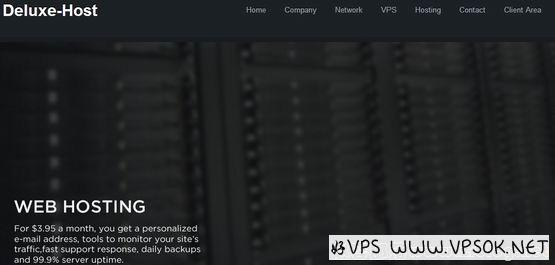 Deluxe-Host：$3.33/月XEN-128MB/5GB/10M 华盛顿
