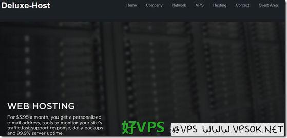Deluxe-Host：$6/月OpenVZ-512MB/50GB/1TB 华盛顿
