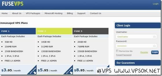 FuseVps：$5.06/月 512MB/10GB/150GB/OpenVZ 达拉斯SoftLayer