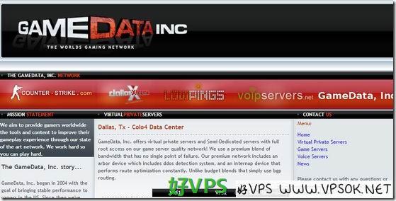 GameDataInc：$4.97/月OpenVZ-2GB/80GB/1TB 达拉斯