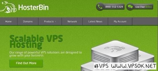 HosterBin：$1.99/月OpenVZ-128MB/256MB/10GB/400GB 亚特兰大