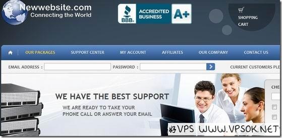 Newwebsite：$5.95/月XEN-512MB/25GB/500GB/2IP(免费DA)