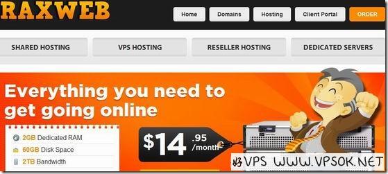 RaxWeb：$4.45/月OVZ-512MB/1024MB/15GB/400GB 洛杉矶webnx