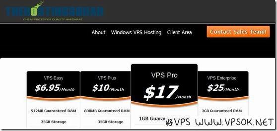 TheHostingSquad：$6.95/月windows-512MB/25GB/100GB 达拉斯