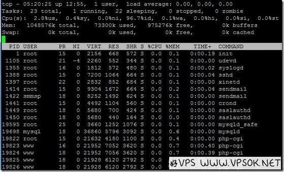 VPSOVZ-￥45元/月VPS简单测试